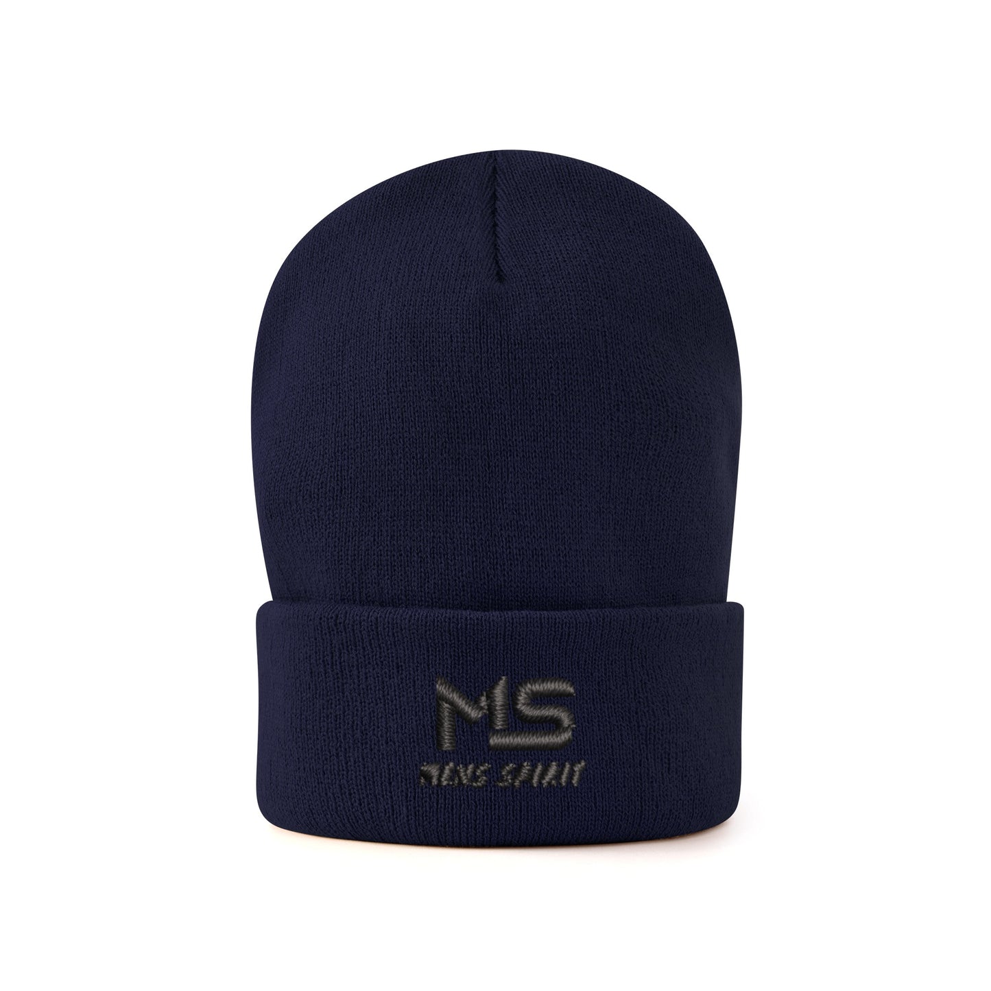 Men Spirit Embroidered Knit Beanie