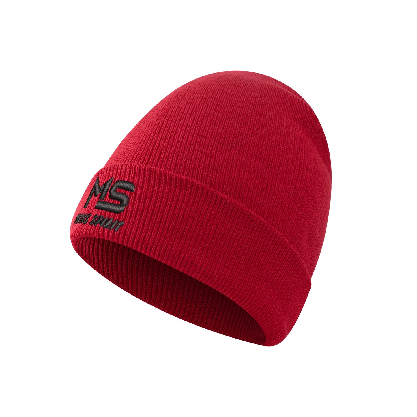 Men Spirit Embroidered Knit Beanie