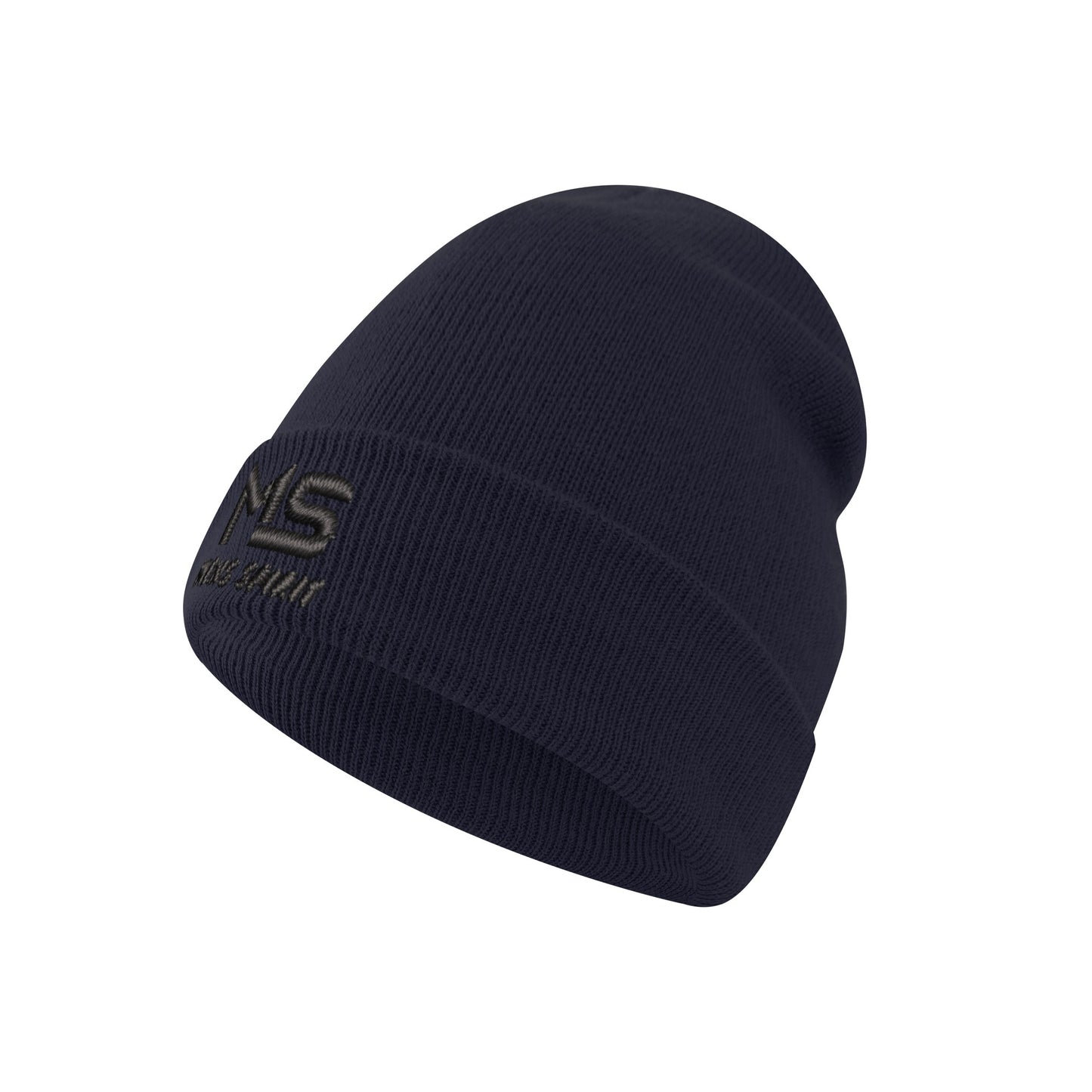 Men Spirit Embroidered Knit Beanie