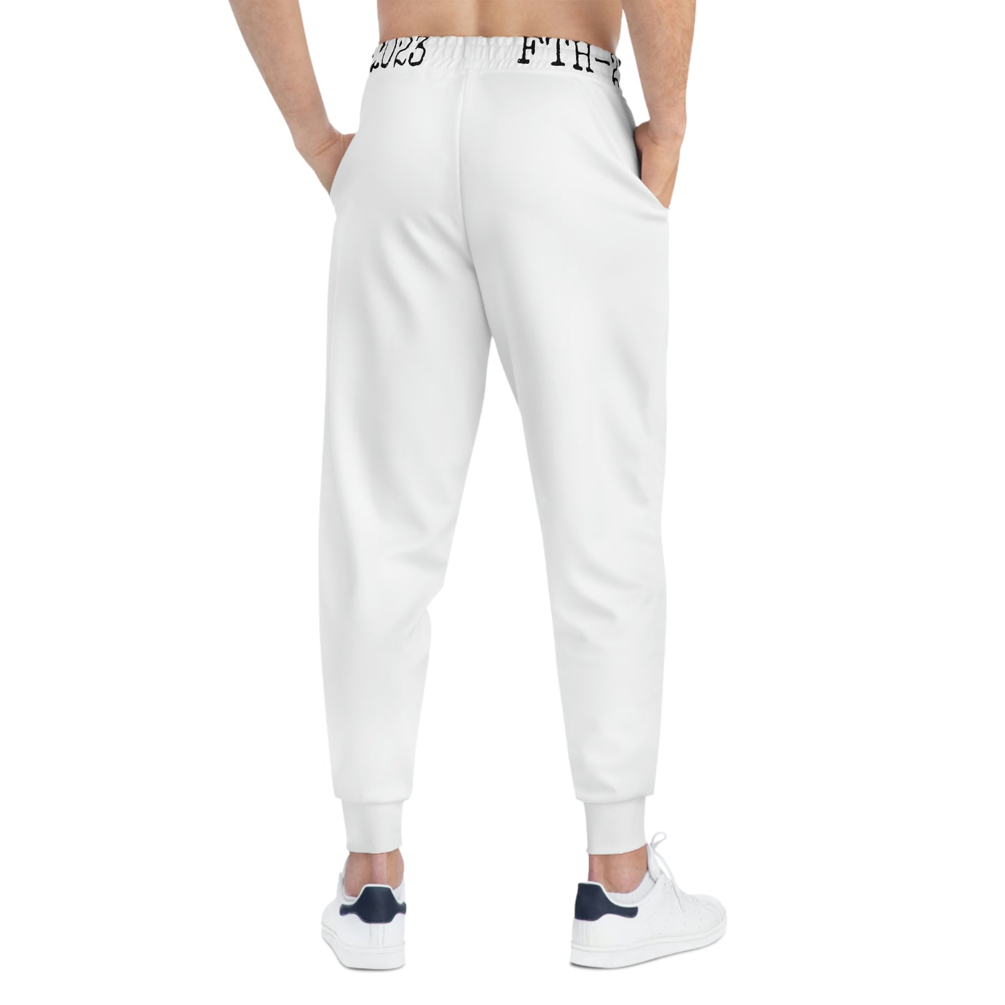 Rose Club Athletic Joggers - White